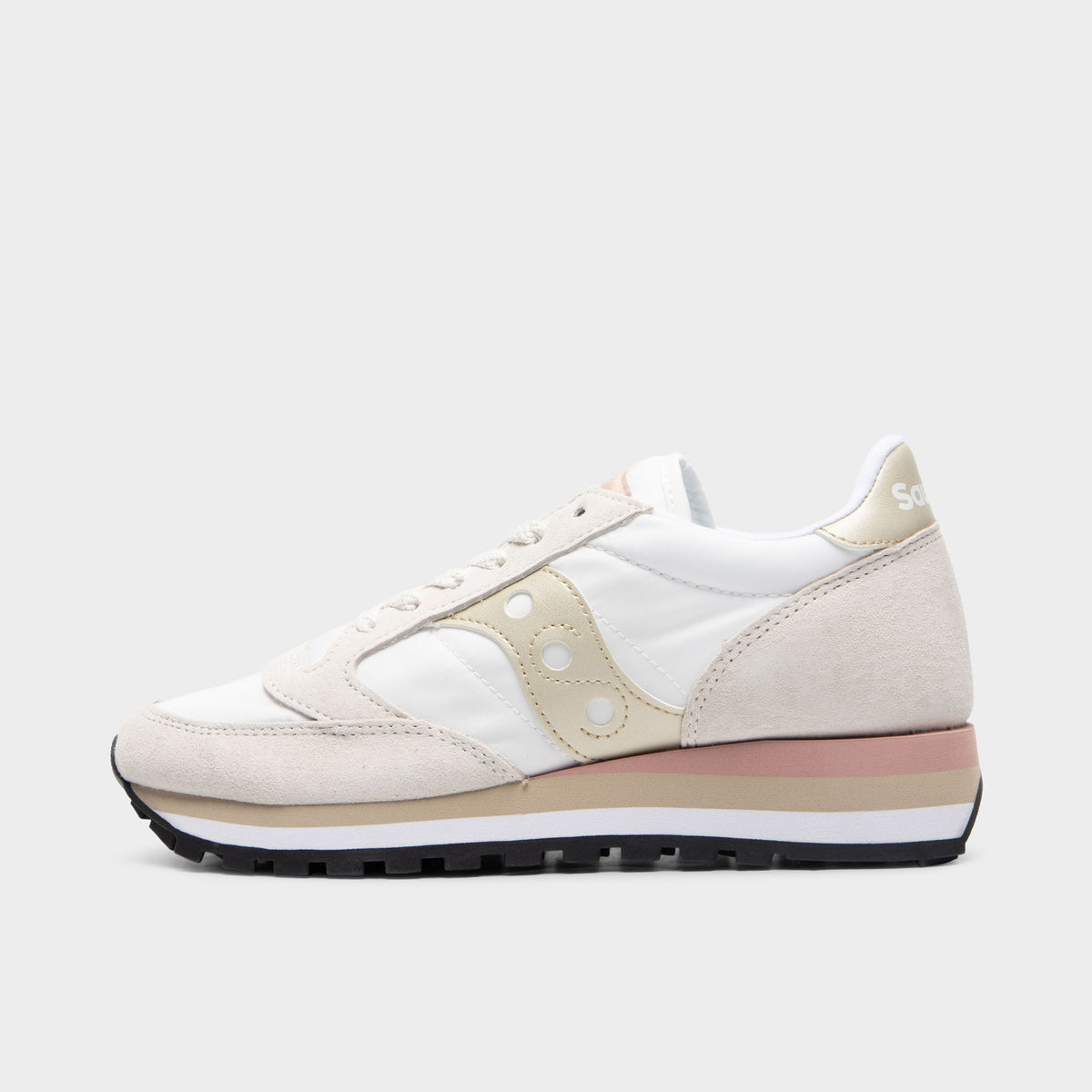 Saucony Women s Jazz Triple Light Grey Gold JD Sports