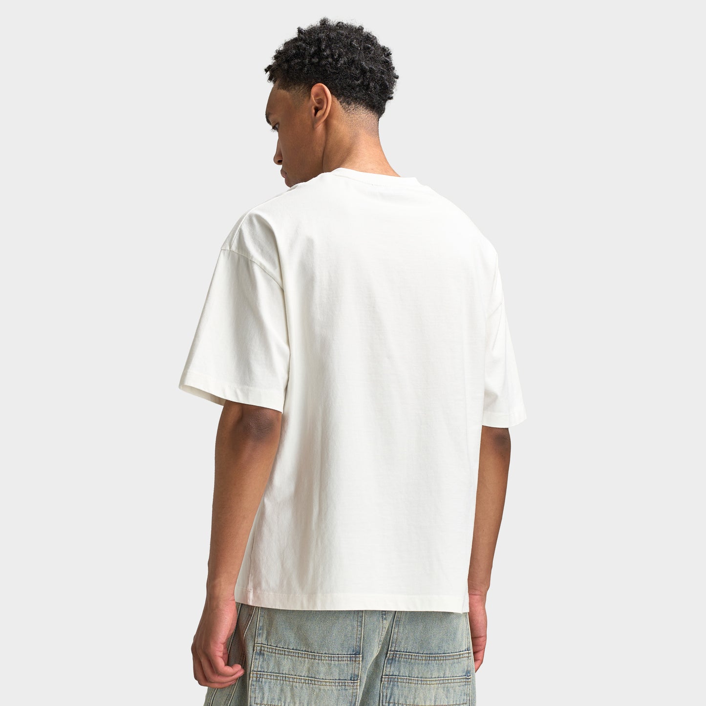 Criminal Damage T-shirt Star Dog / Blanc Cassé
