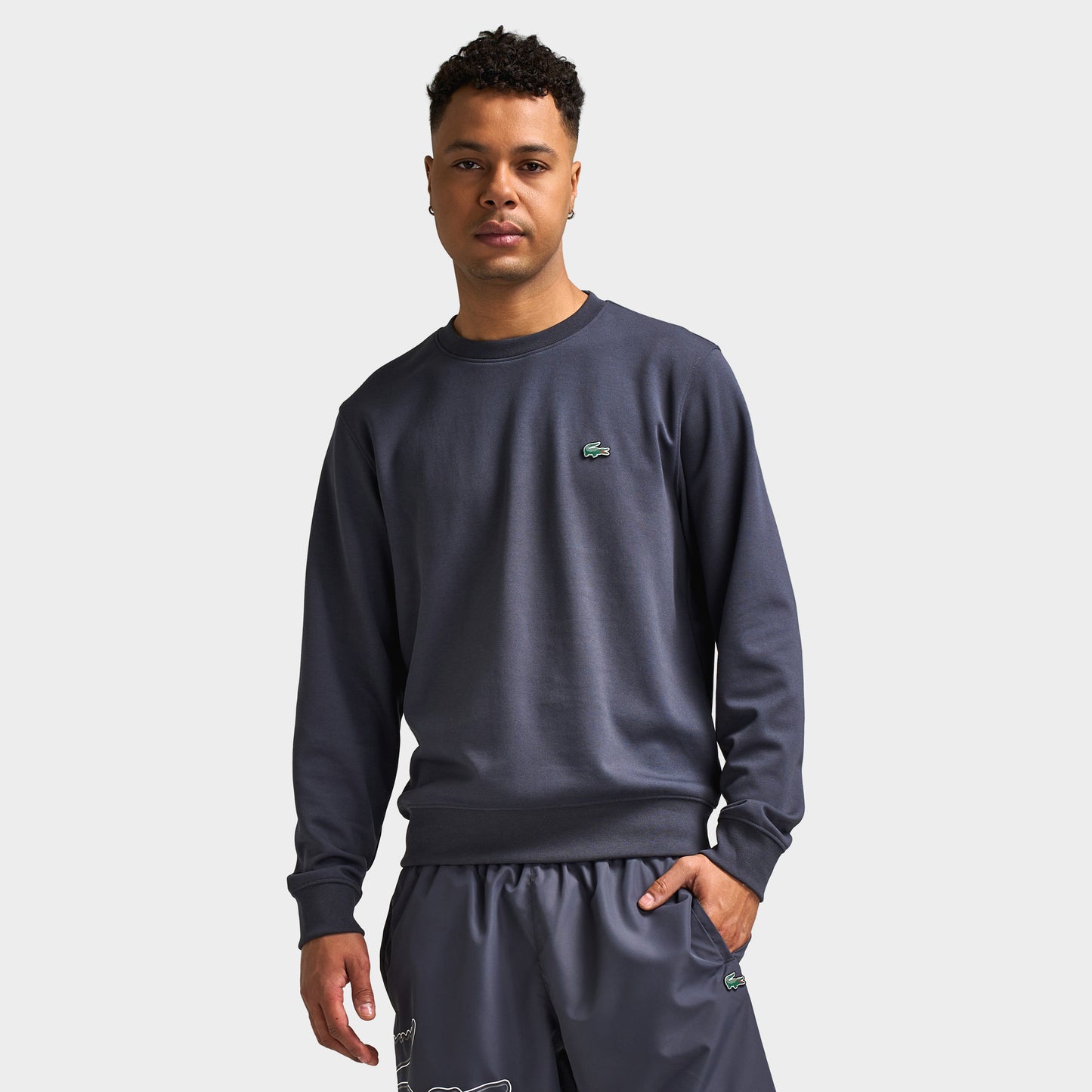 Lacoste Crewneck Polaire / Asphalte