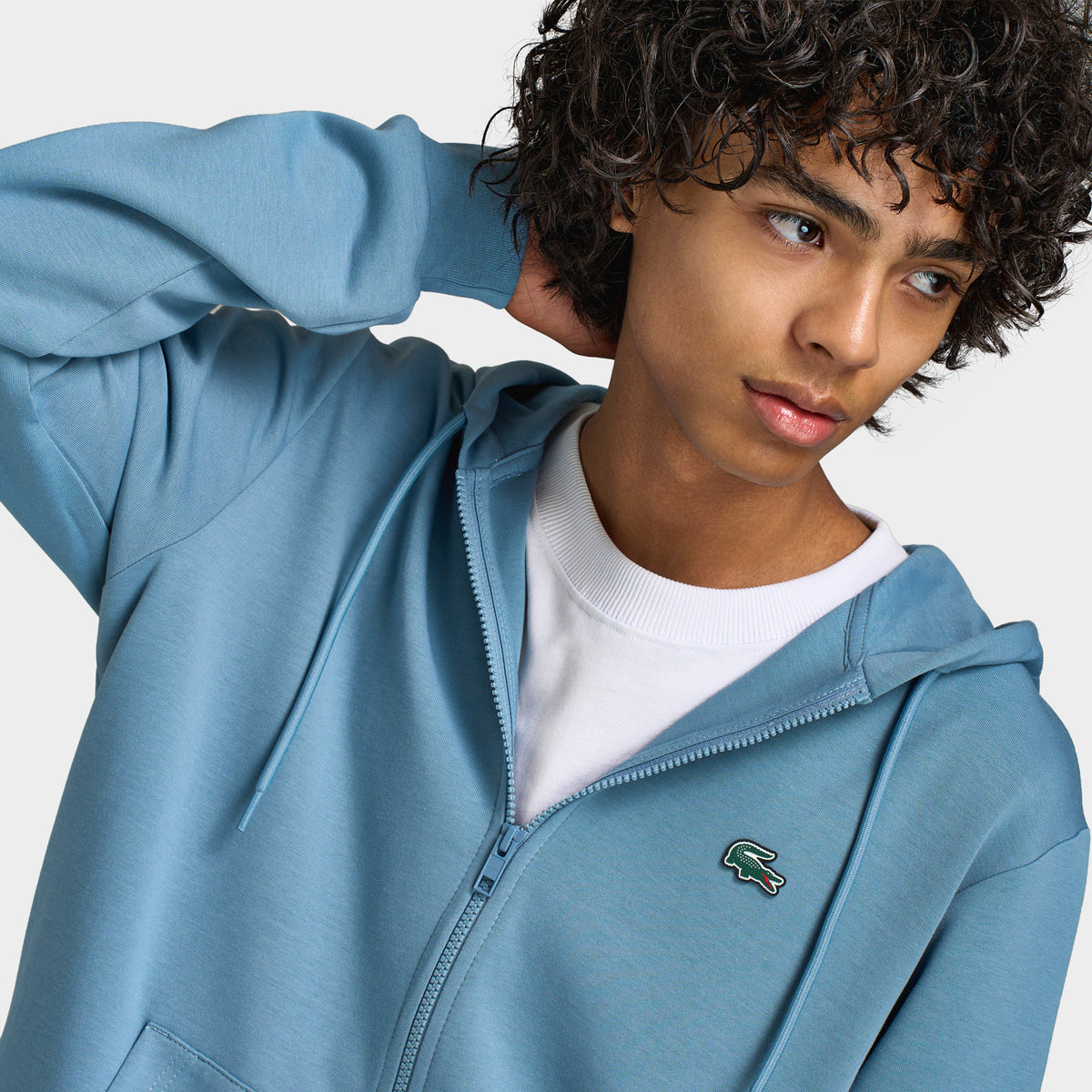 Lacoste Fullzip Hoodie / Arial
