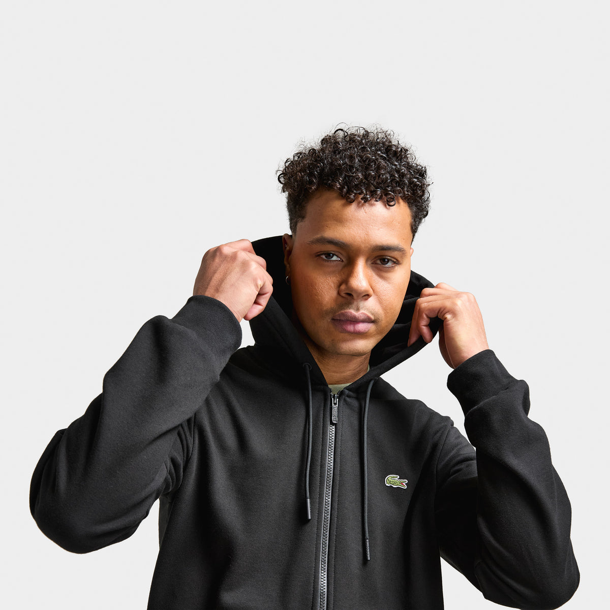 Jd sports lacoste hoodie on sale