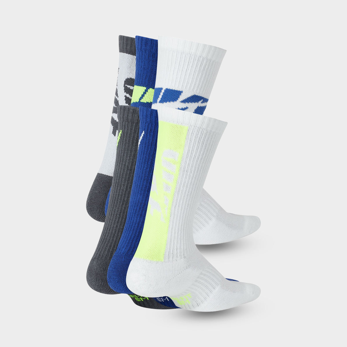 Nike Everyday Kids Cushioned Crew Socks 6 Pairs Multi color JD Sports