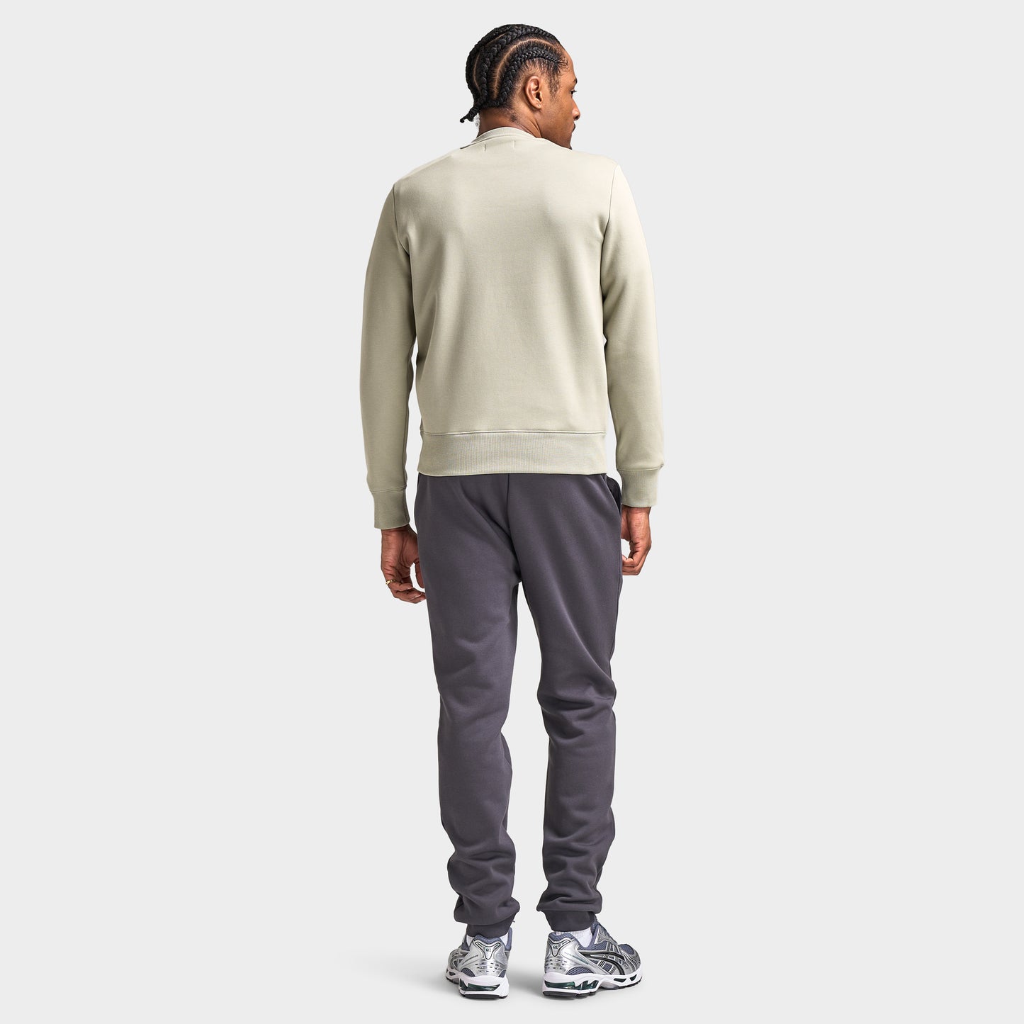 Fred Perry Embroidered Sweatshirt / Seagrass