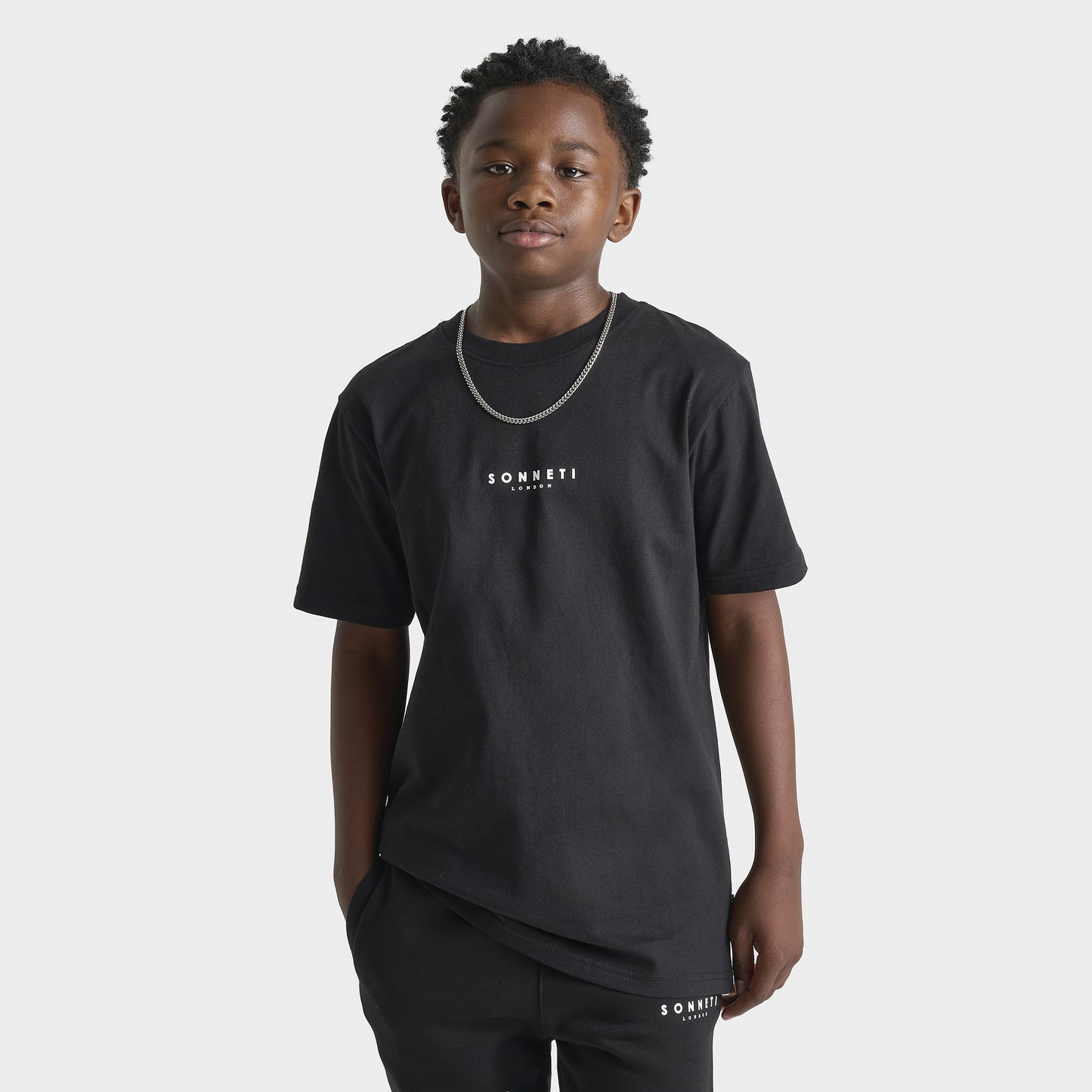 Sonneti Junior Garçons London T-shirt / Noir