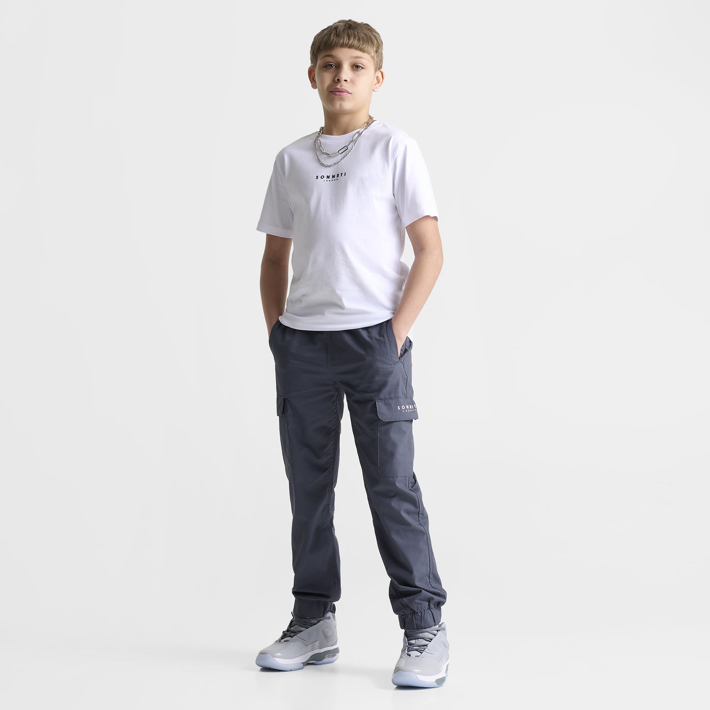 Sonneti Junior Boys' London T-Shirt / White