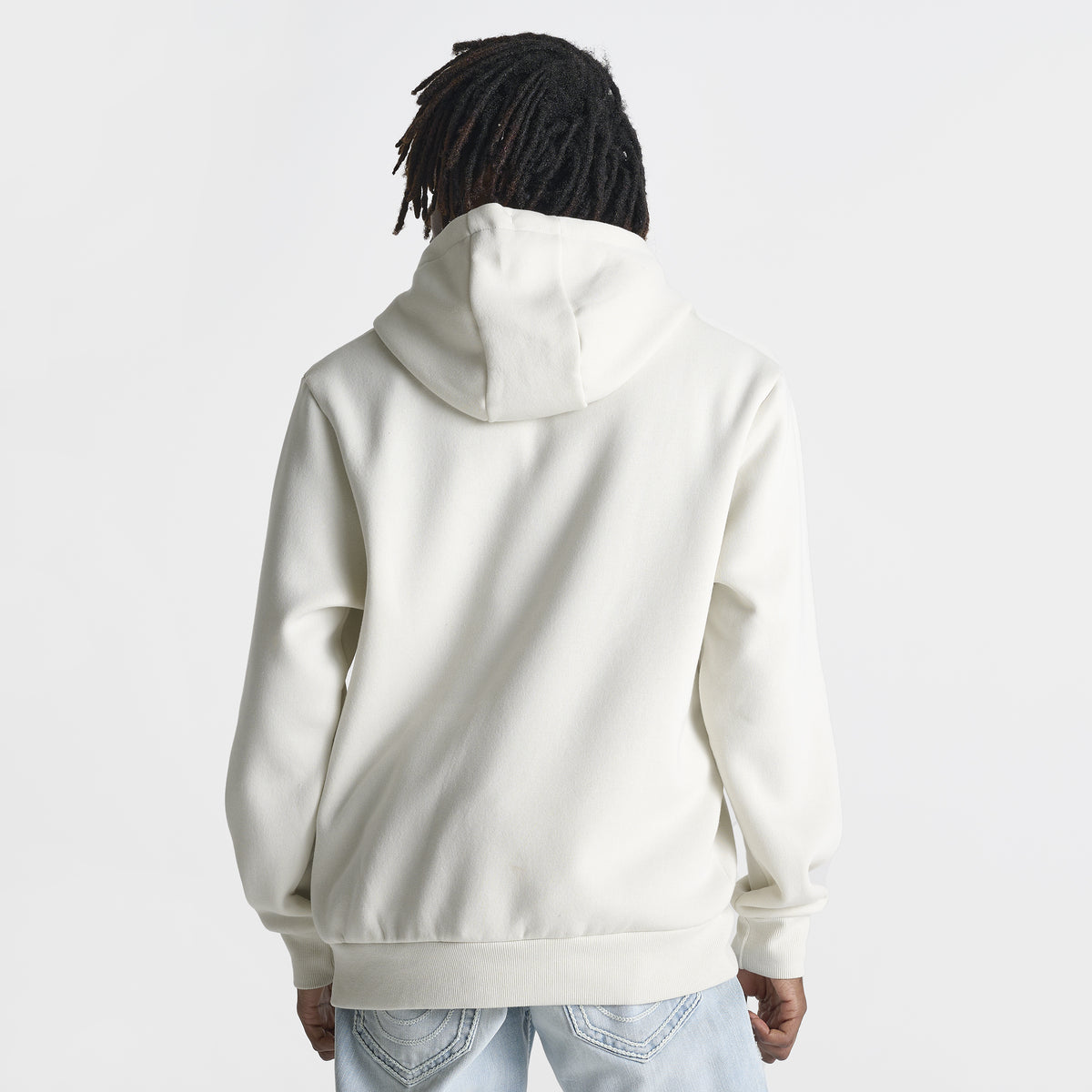 London Fleece Pullover Hoodie / White Onyx JD Sports