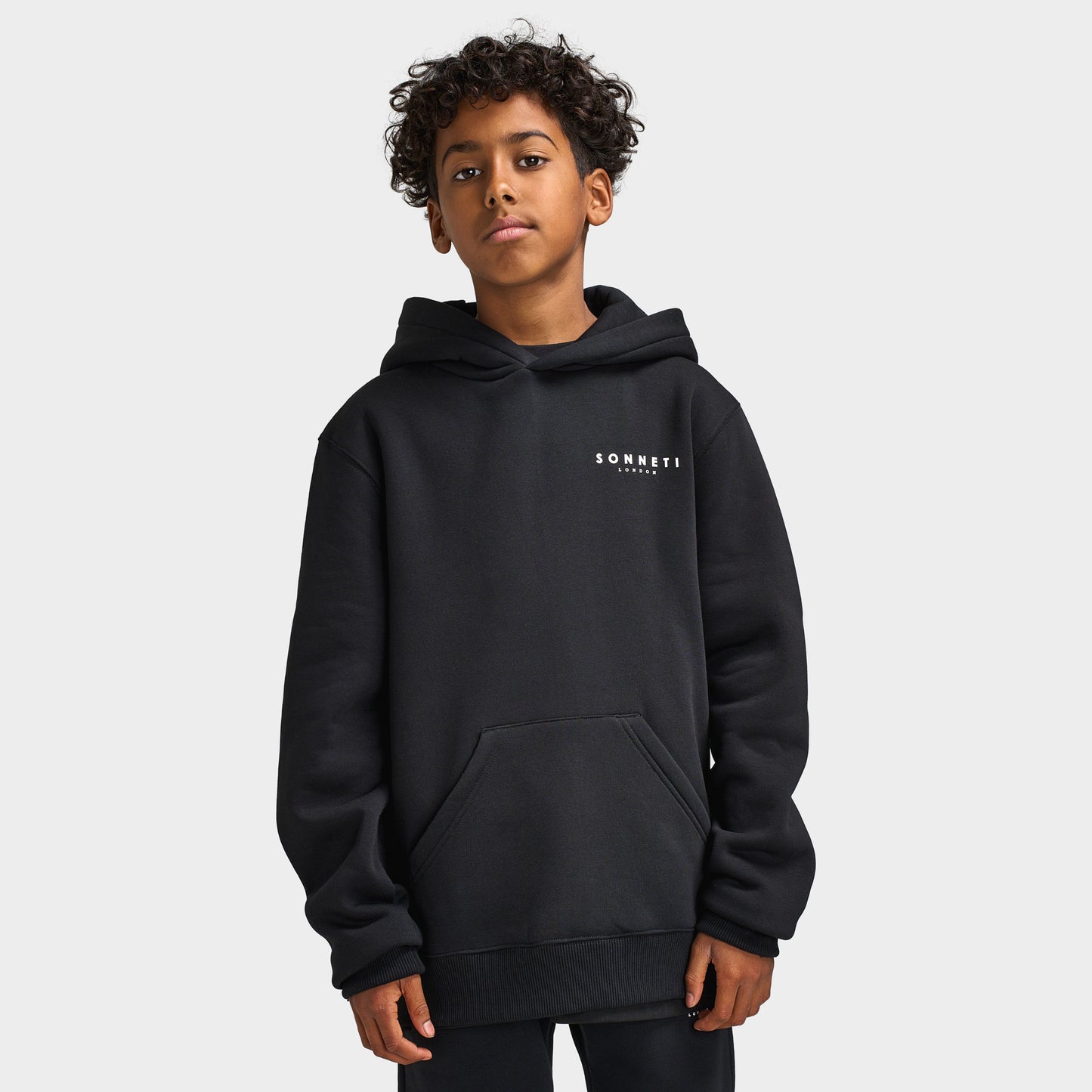 Sonneti Junior London 2.0 Chandail à Capuchon / Noir Véritable