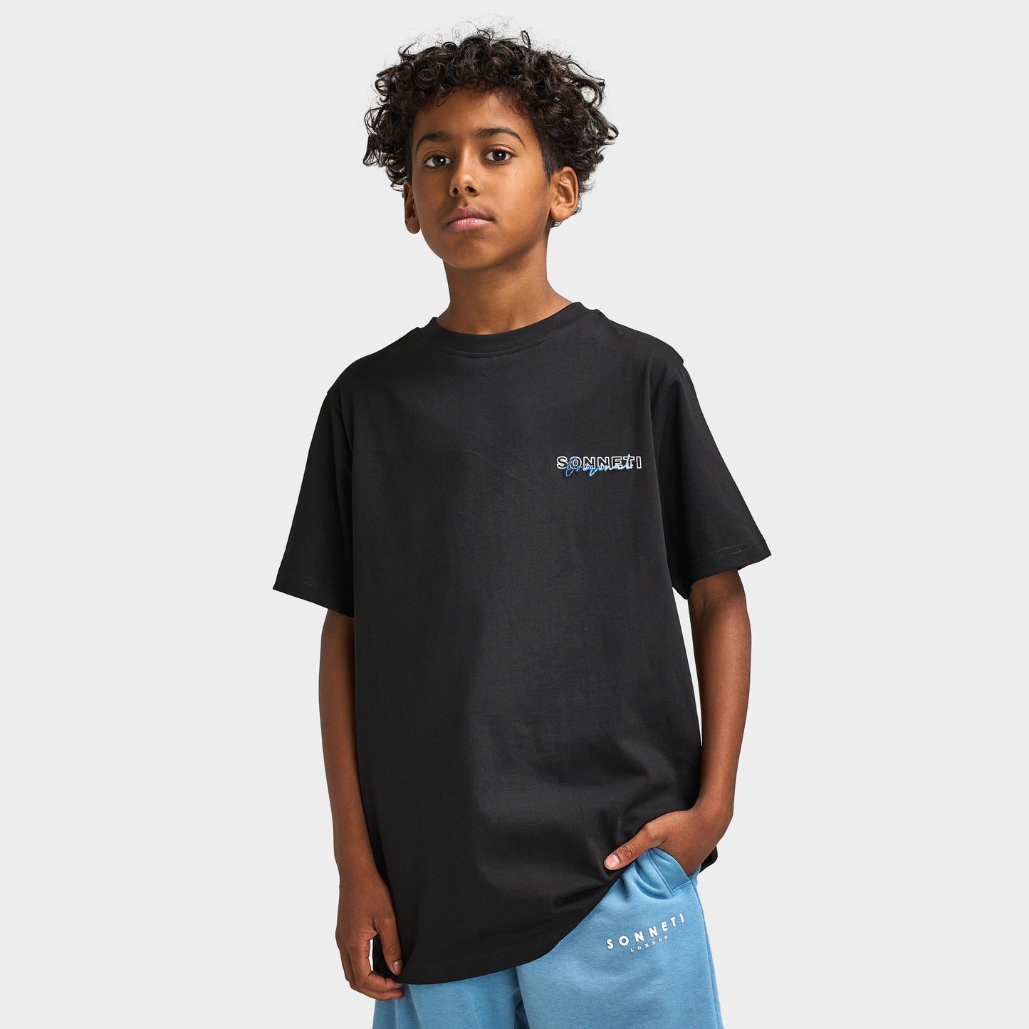 Sonneti Juniors' Concept T-Shirt / True Black