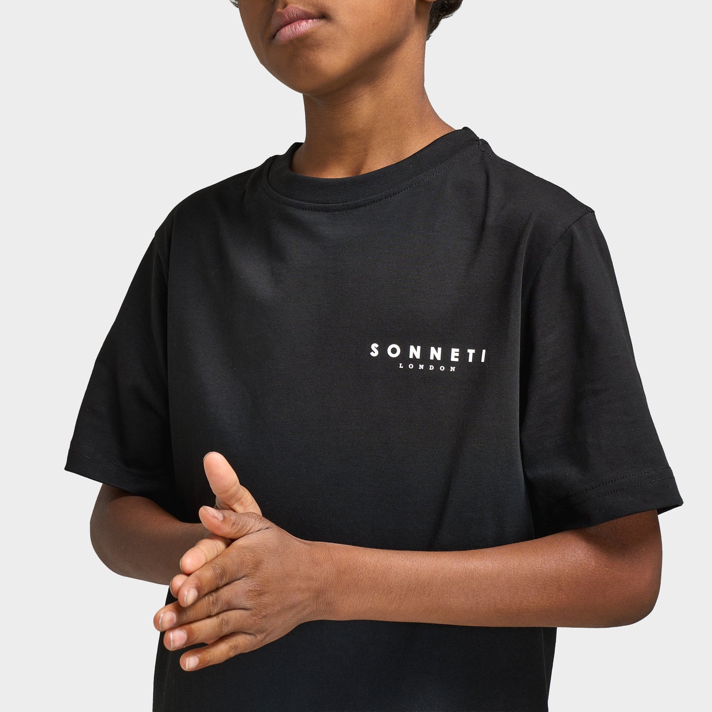Sonneti Juniors' Global T-Shirt / True Black