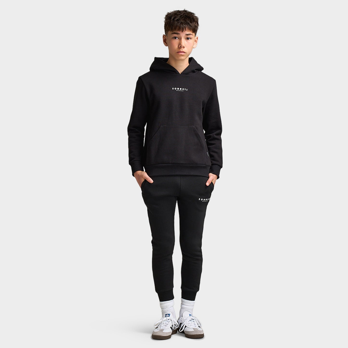 Sonneti Junior Boys' London Hoodie / Black