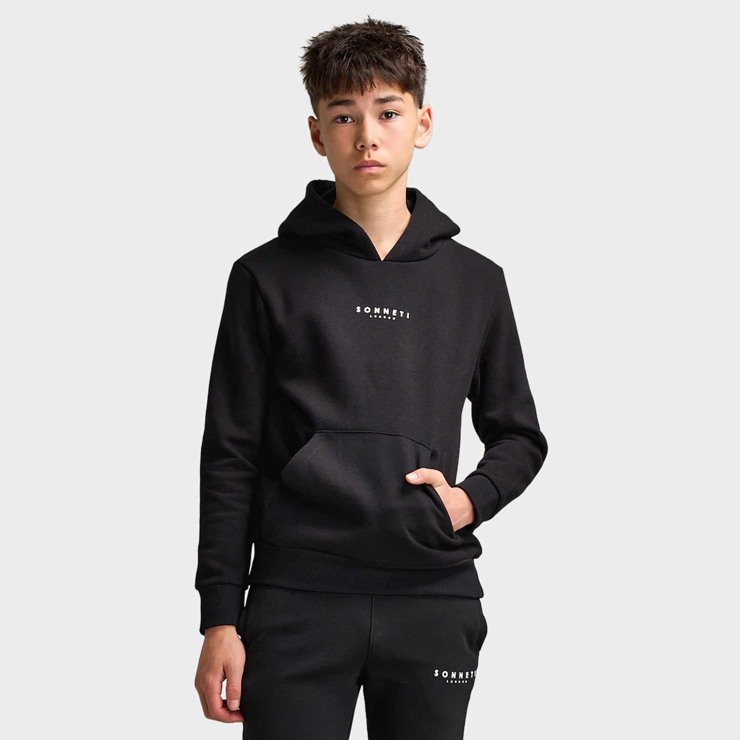 Sonneti Junior Boys' London Hoodie / Black