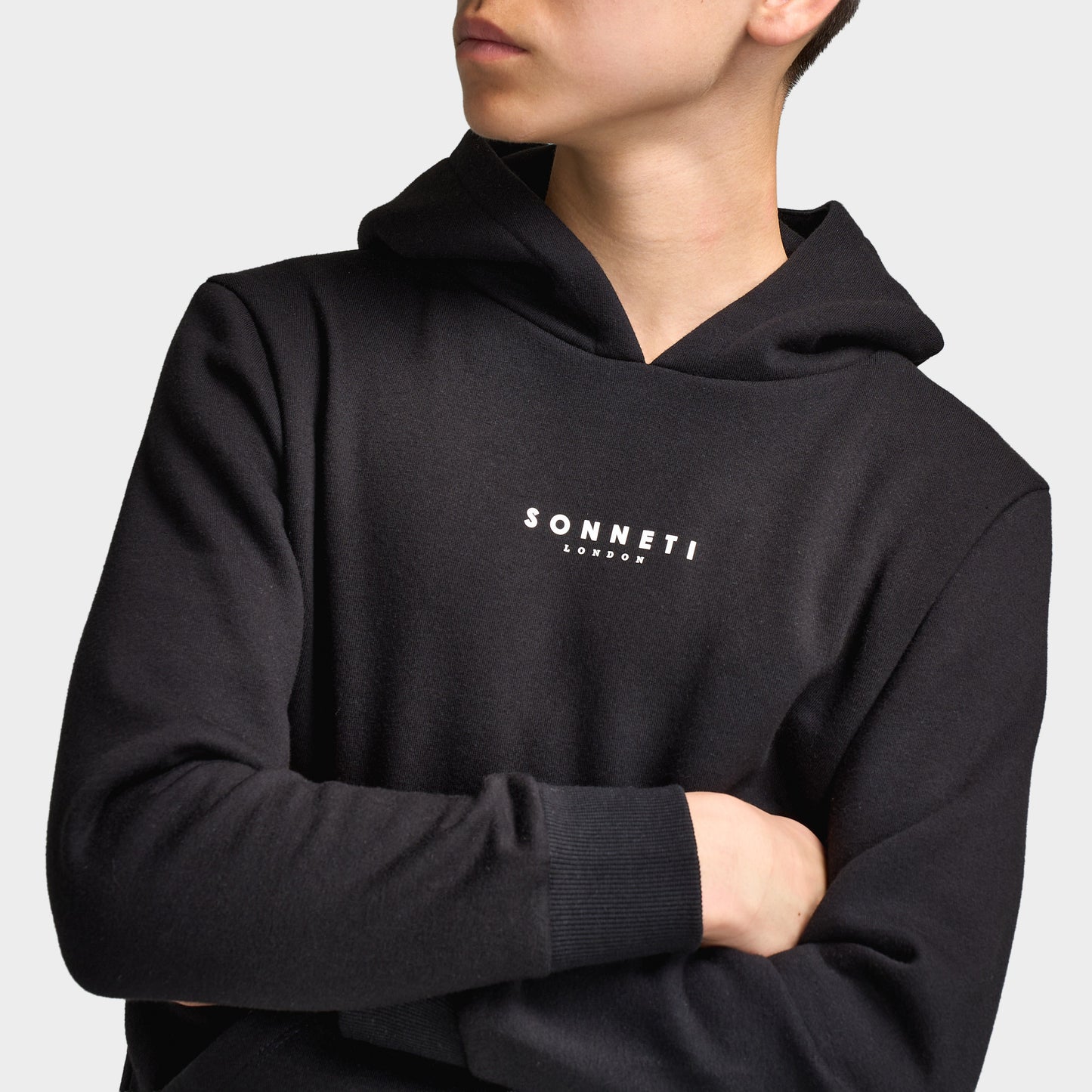 Sonneti Junior Boys' London Hoodie / Black