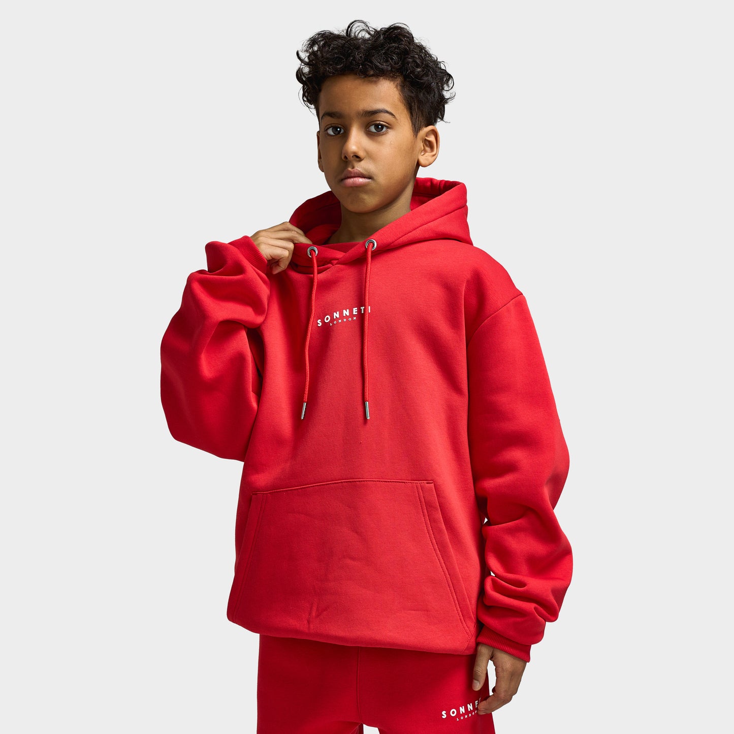 Sonneti Junior Boys' London Hoodie / Red