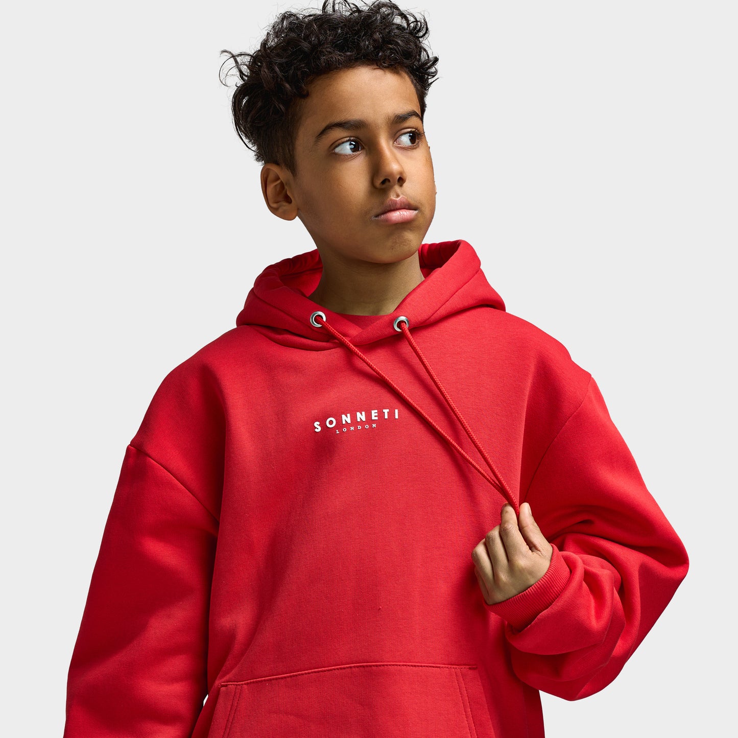 Sonneti Junior Boys' London Hoodie / Red