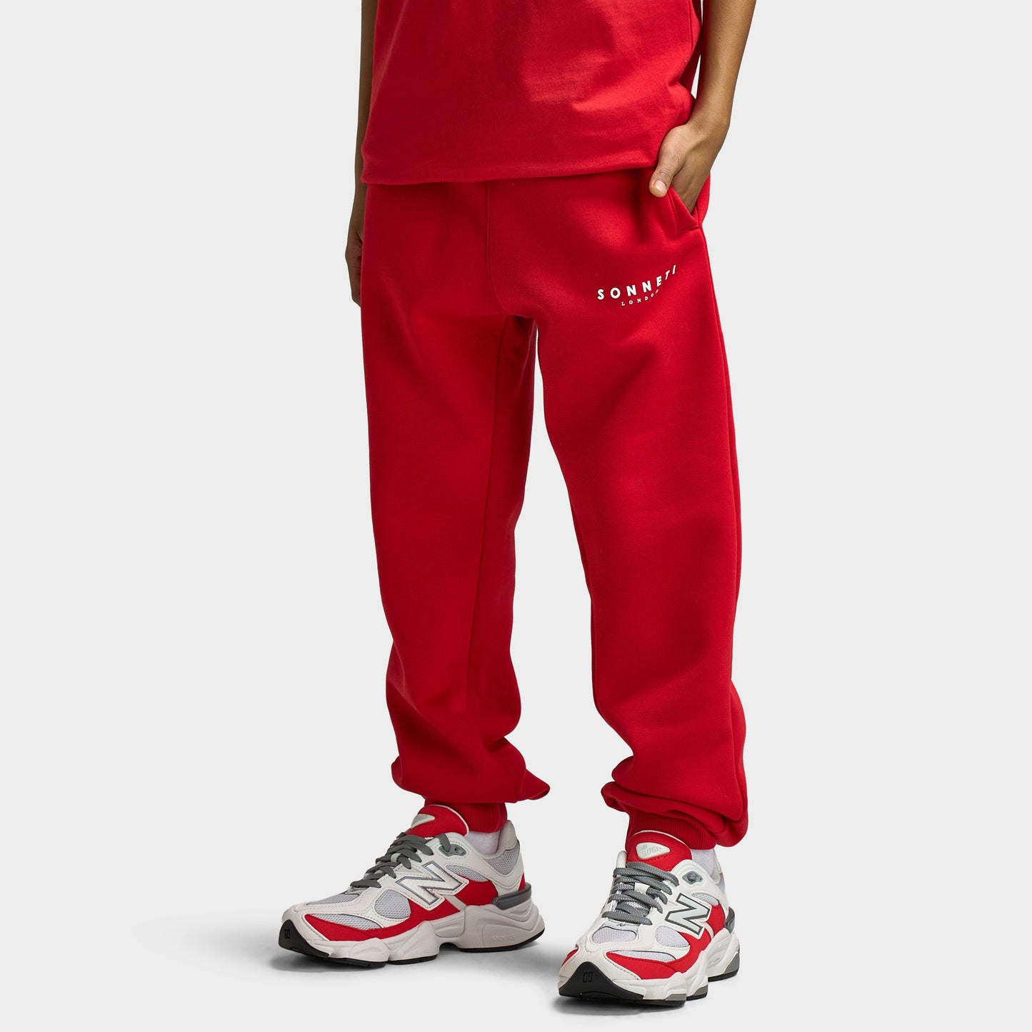 Sonneti Junior Boys' London Joggers / Red