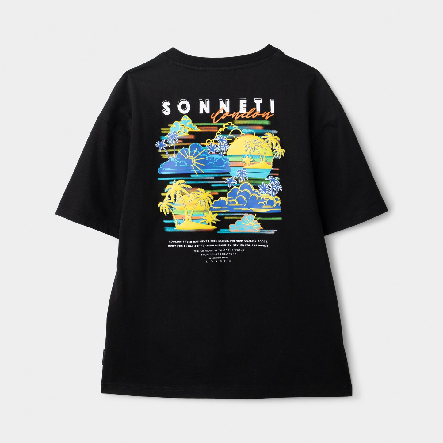 Sonneti Junior Boys' Cloud Tee / Black