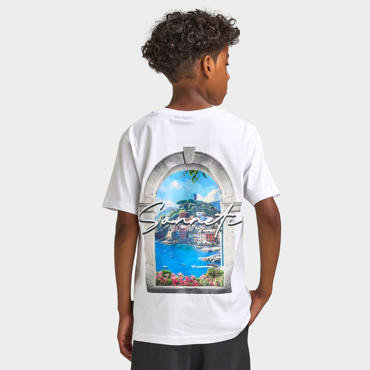 Sonneti Junior Boys' Coast T-Shirt / Optic White
