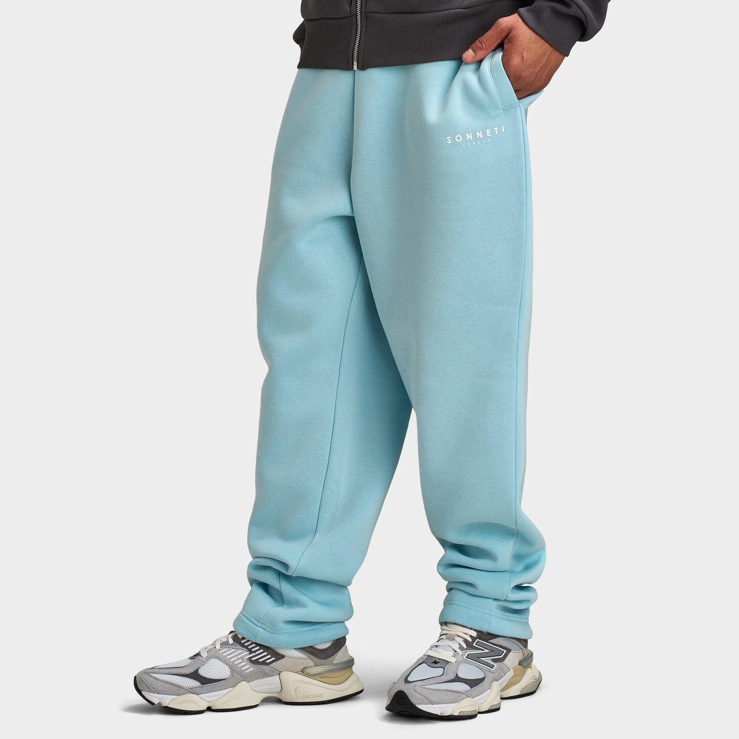 Sonneti London Pantalon à Ourlet Ouvert / Bleu Froid