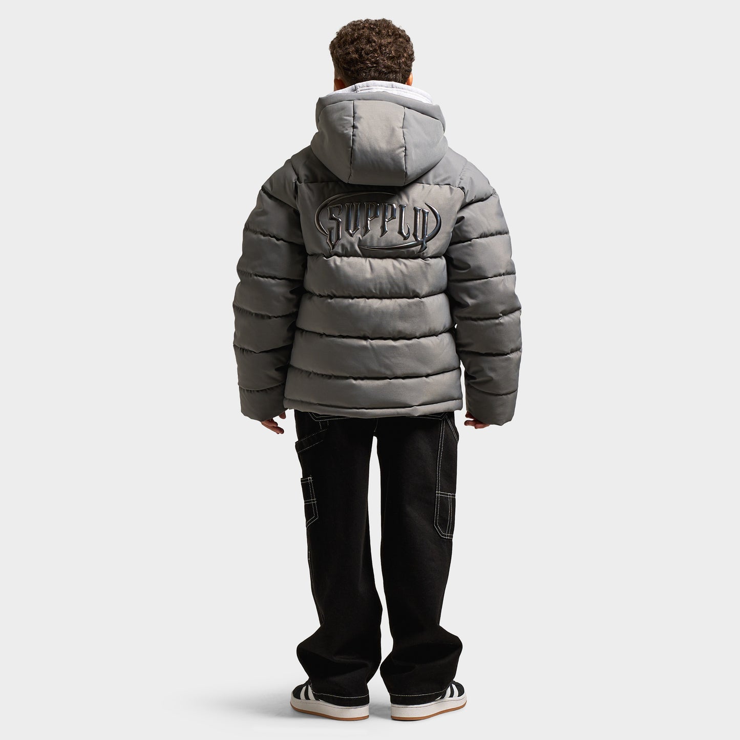 Supply & Demand Juniors' Hydro Padded Jacket / Dark Grey