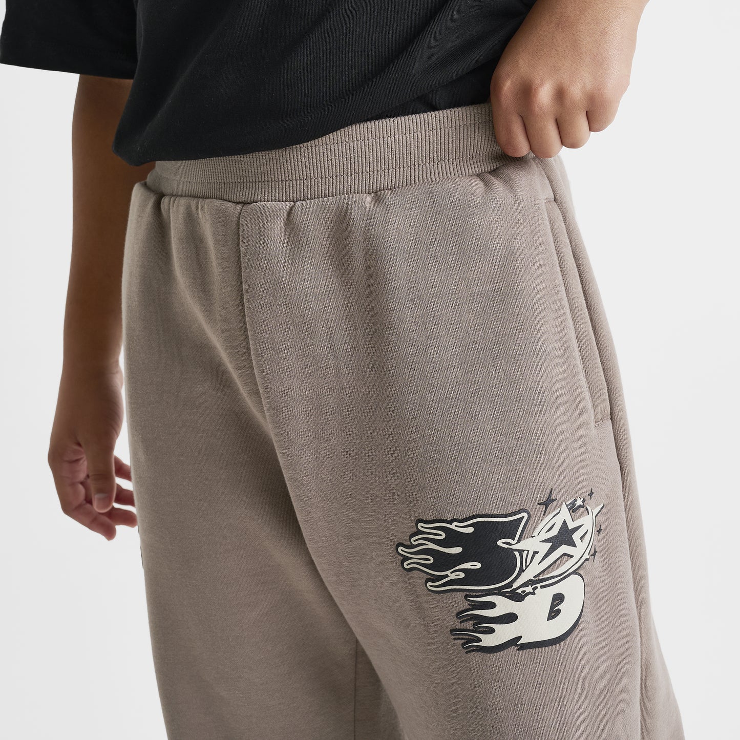Supply & Demand Juniors' Urban Open Hem Pants / Driftwood