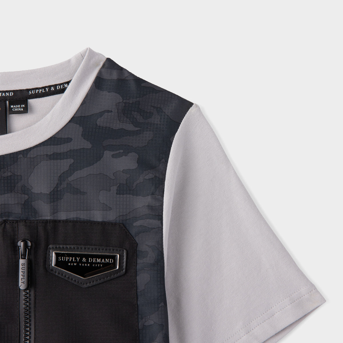 Supply & Demand Junior Boys' Disclose Tshirt / Grey JD Sports