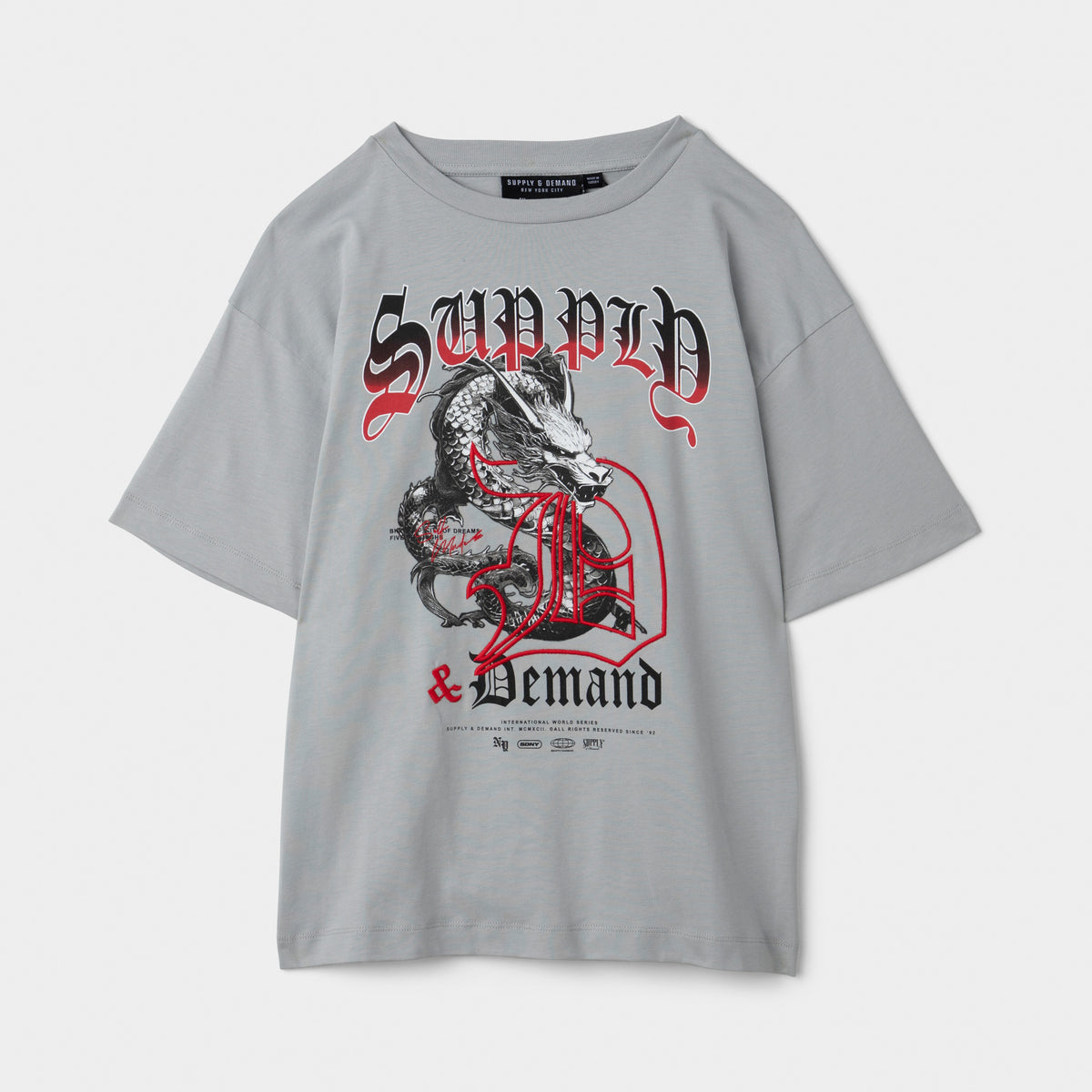 Supply & Demand Junior Boys' Dragon Tee High Rise / Chinese