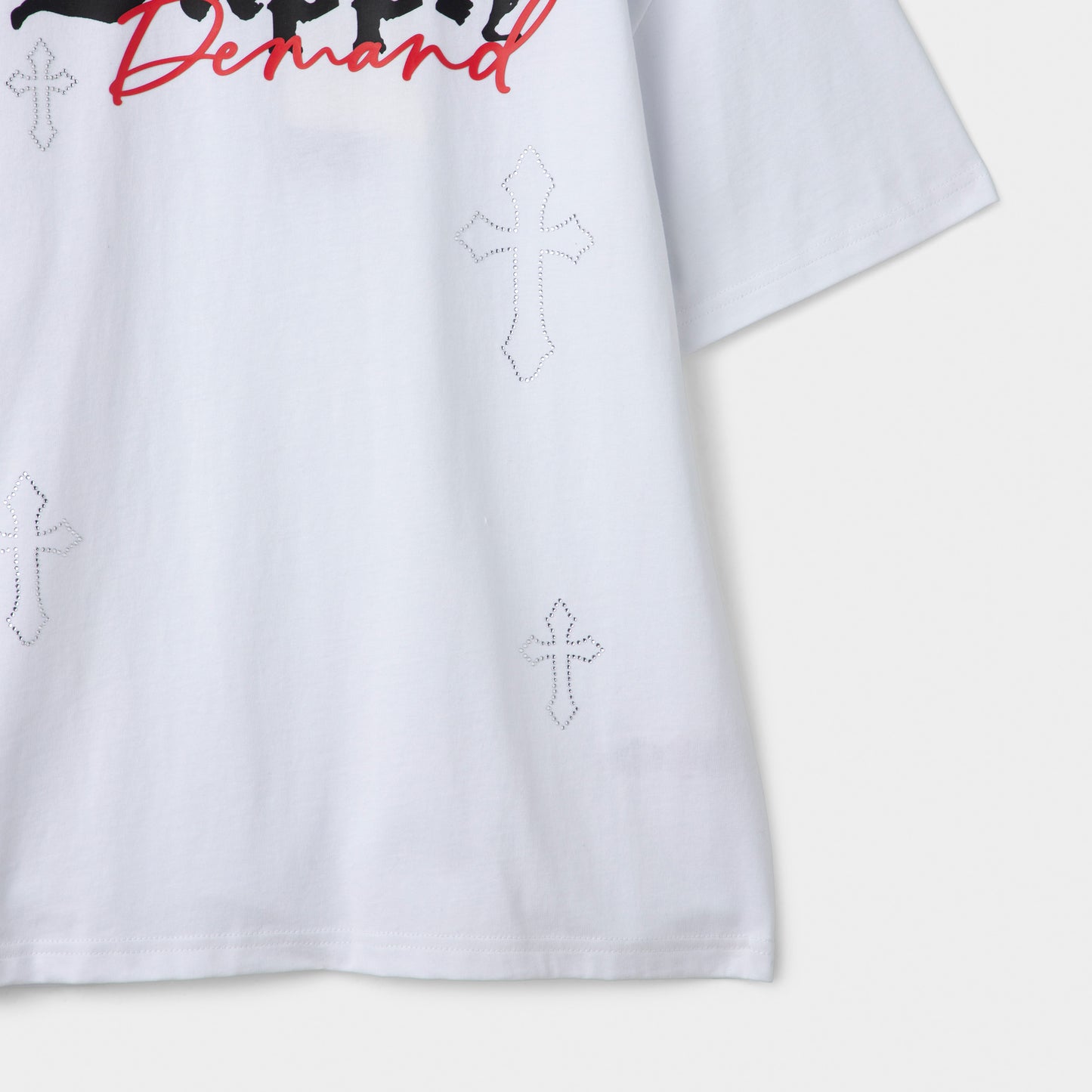 Supply & Demand Junior Garçons T-shirt Croisé / Blanc Optique