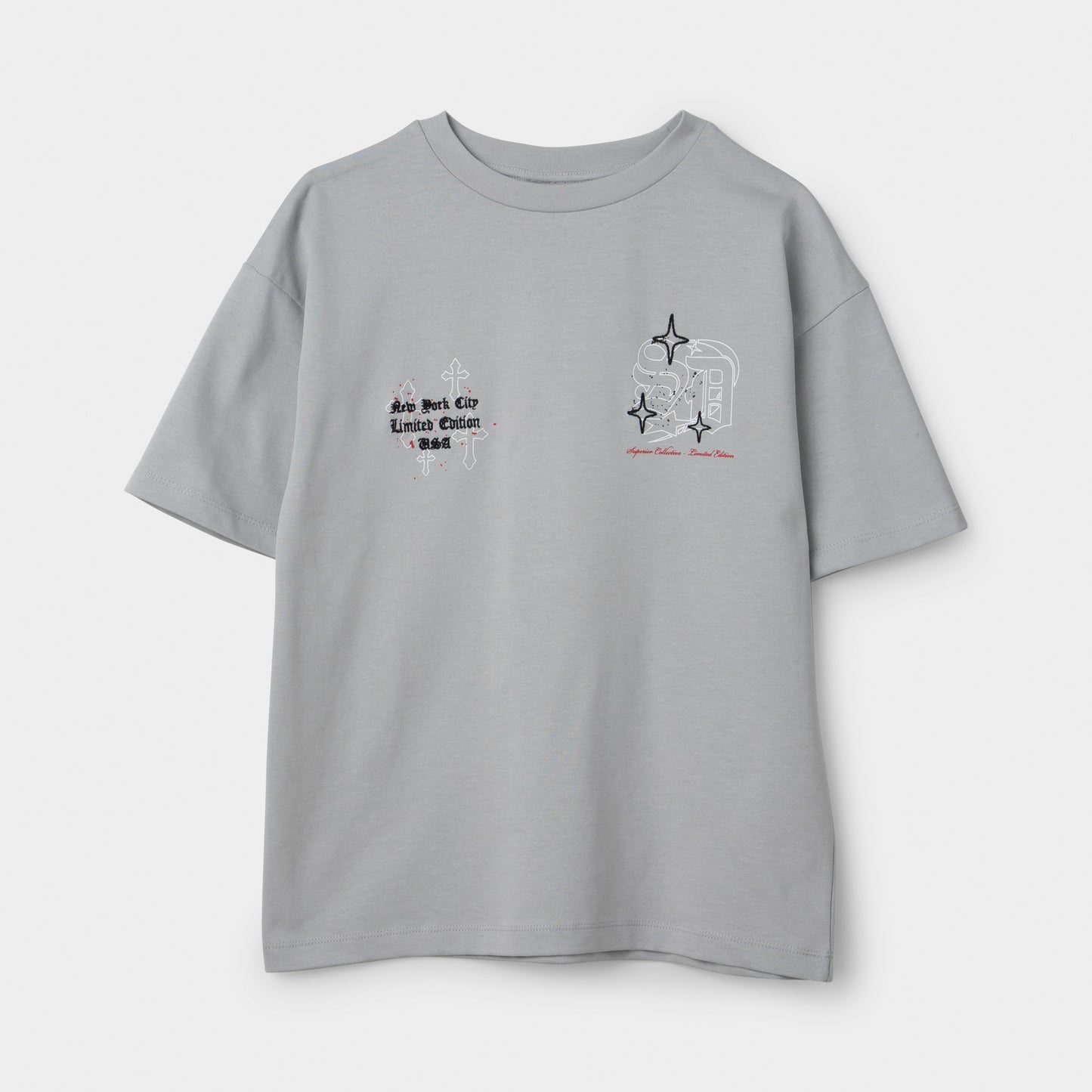 Supply & Demand Junior t-shirt Vito / Gris clair