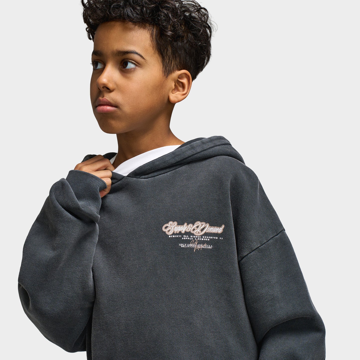 Supply & Demand Juniors' Brooke Hoodie / Black