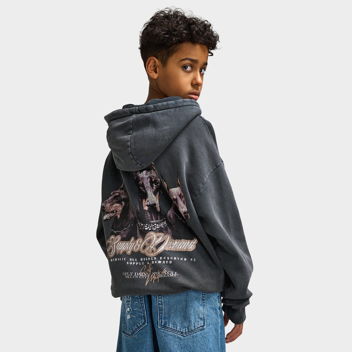 Supply & Demand Juniors' Brooke Hoodie / Black