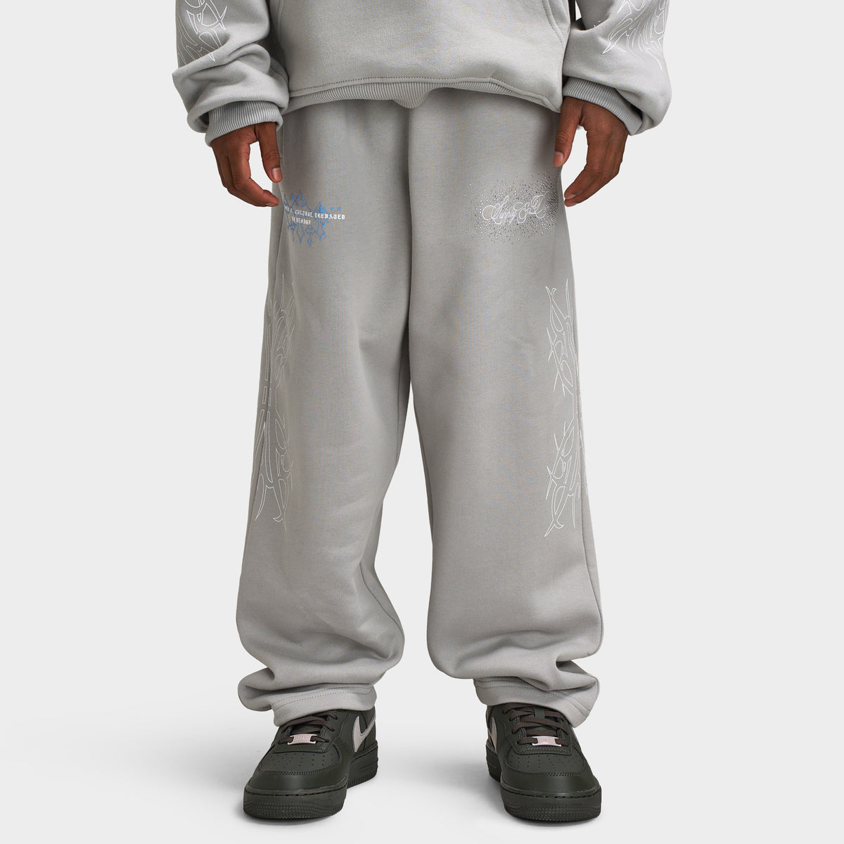 Supply & Demand Junior Pantalon Jogger en Molleton Craze / Gris