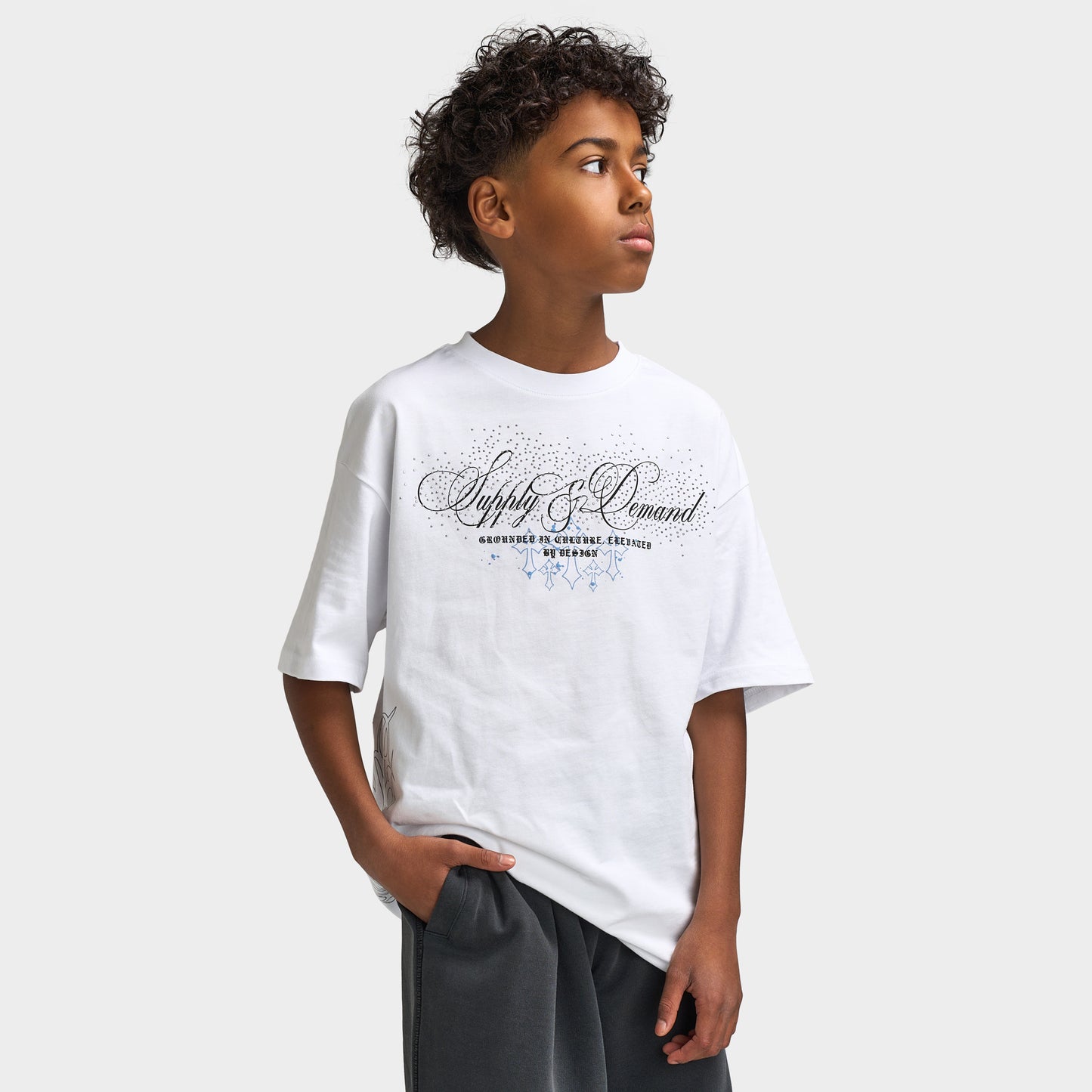 Supply & Demand Junior Craze T-shirt / Blanc