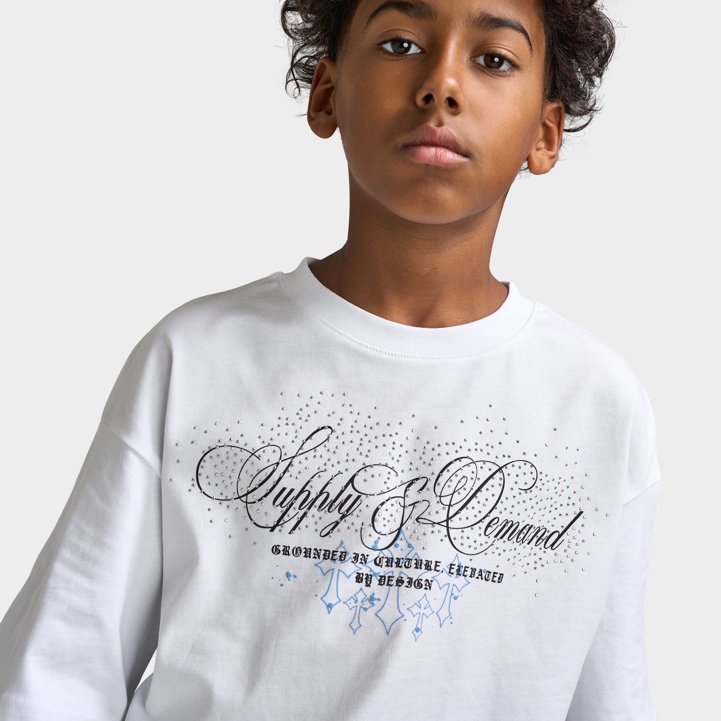 Supply & Demand Junior Craze T-shirt / Blanc