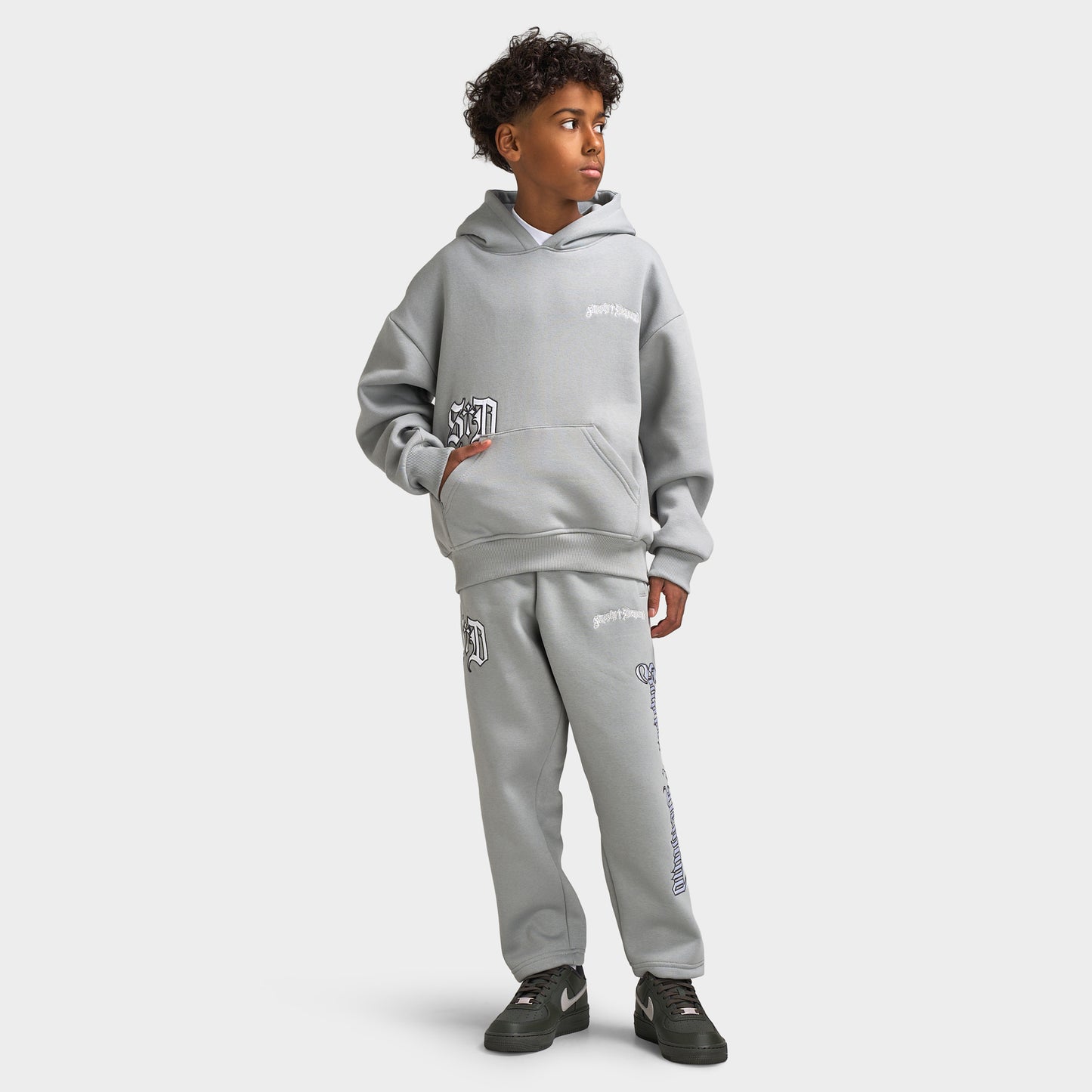 Supply & Demand Juniors' Atomic Hoodie / Ultimate Grey