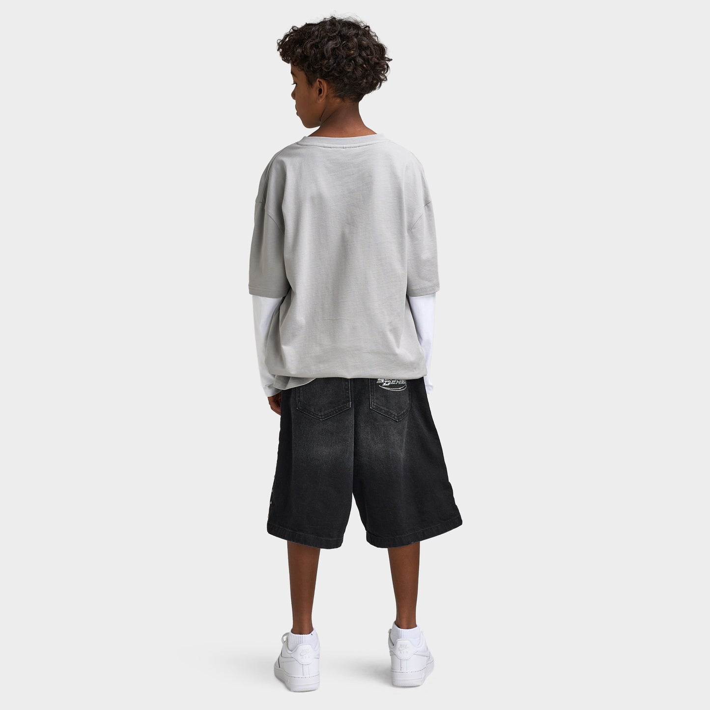 Supply & Demand Junior T-shirt à Manches Longues Global / Gris Ultimate