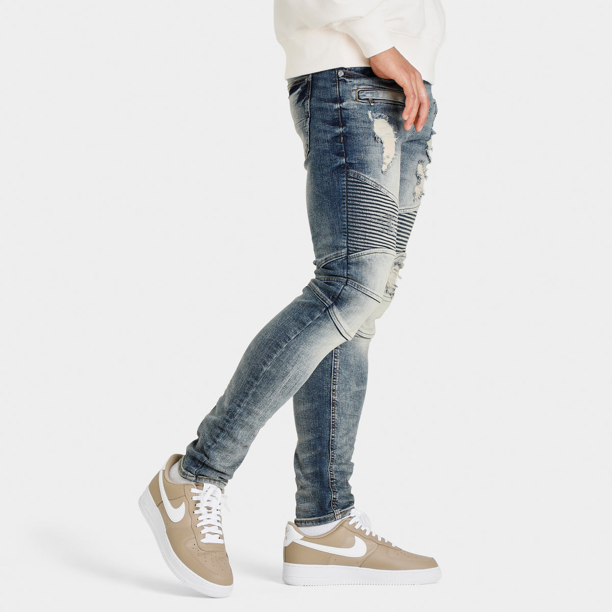 Jeans Chaos Supply & Demand / Bleu JD Sports