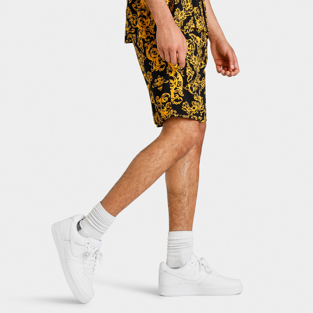 Supply Demand Chain Riviera Shorts Black Gold JD Sports