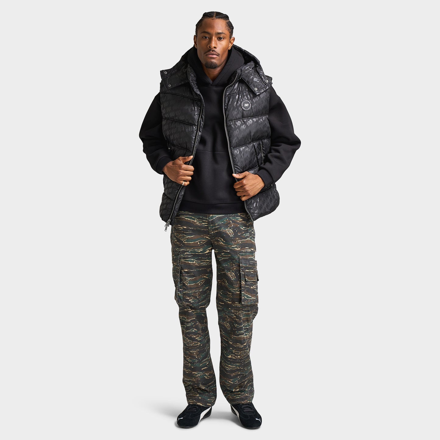 Supply & Demand Debut Gilet / Black