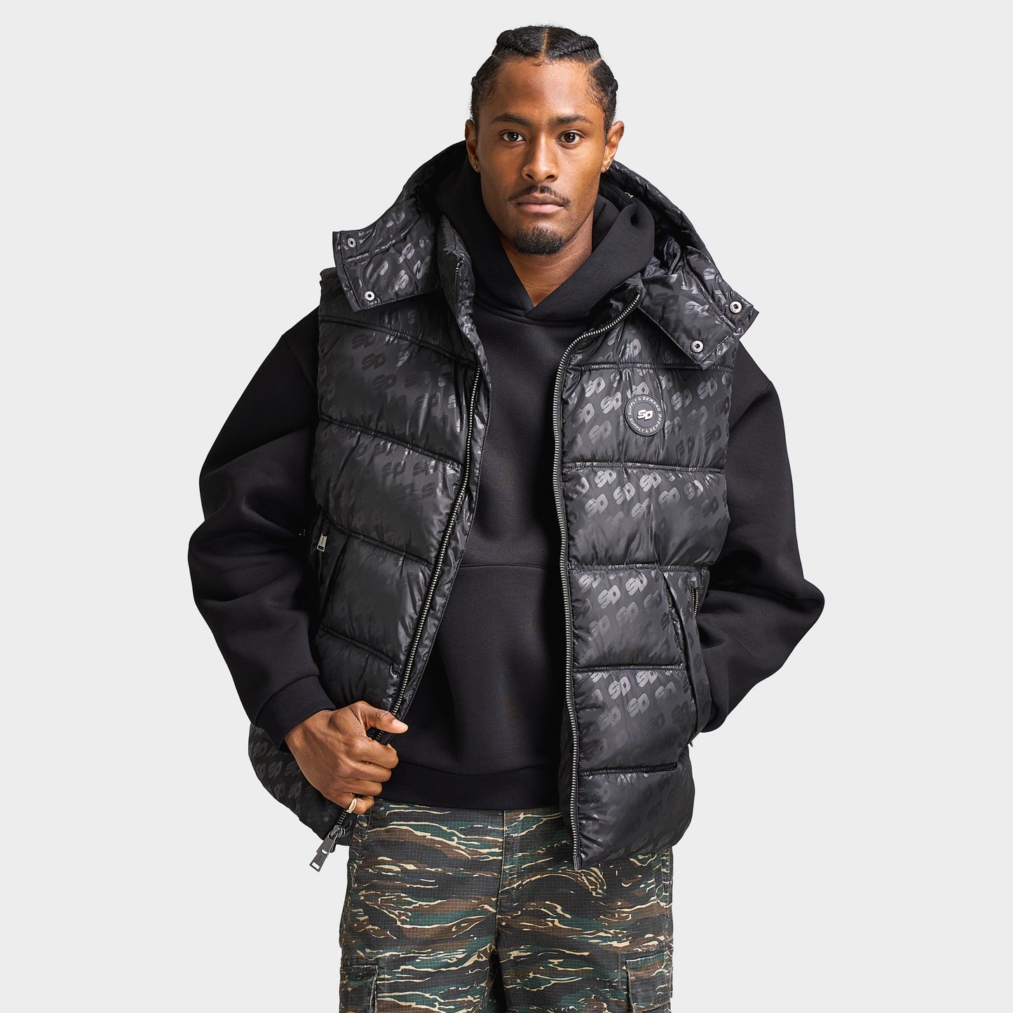 Supply & Demand Debut Gilet / Black