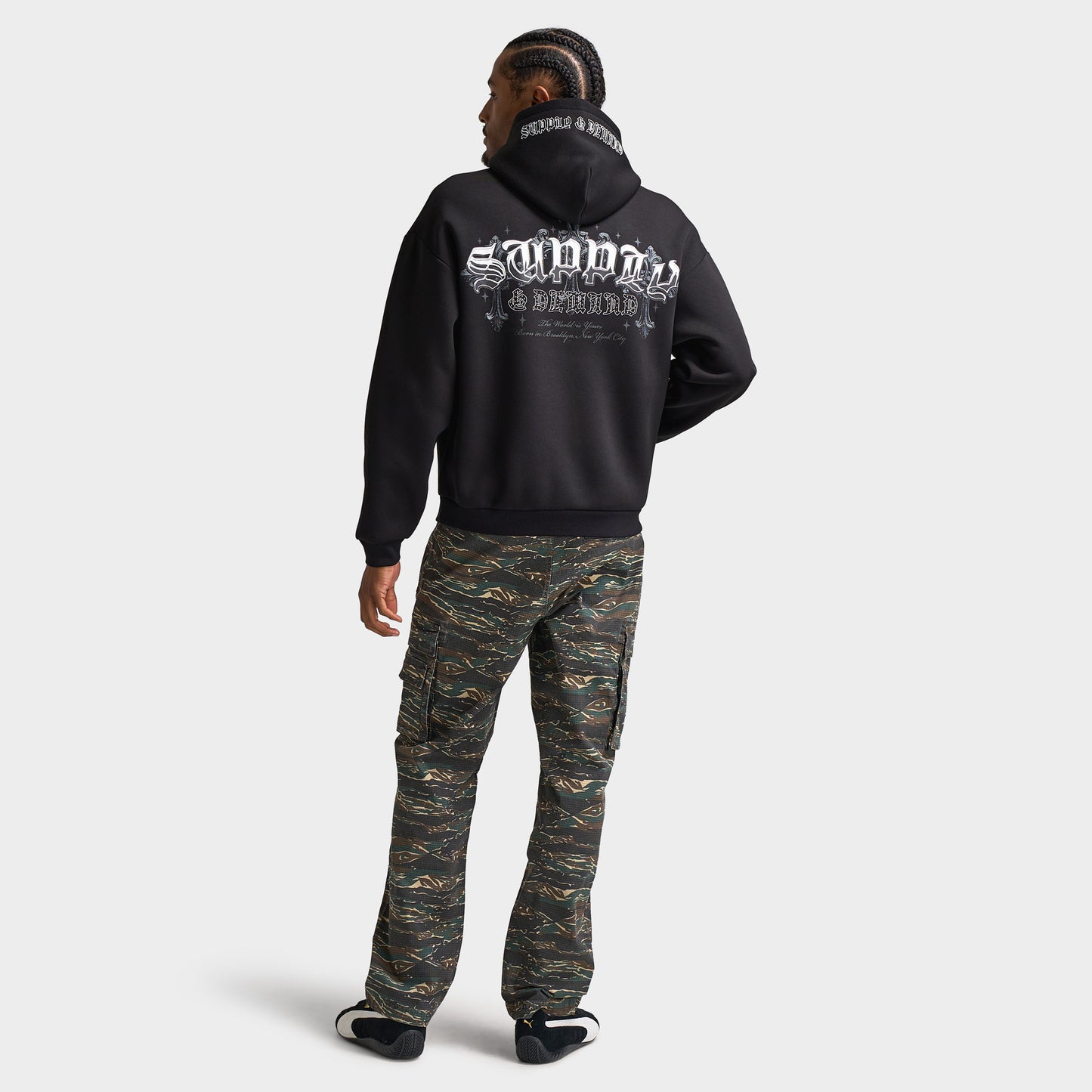 Supply & Demand Lamar Chandail à Capuchon / Noir