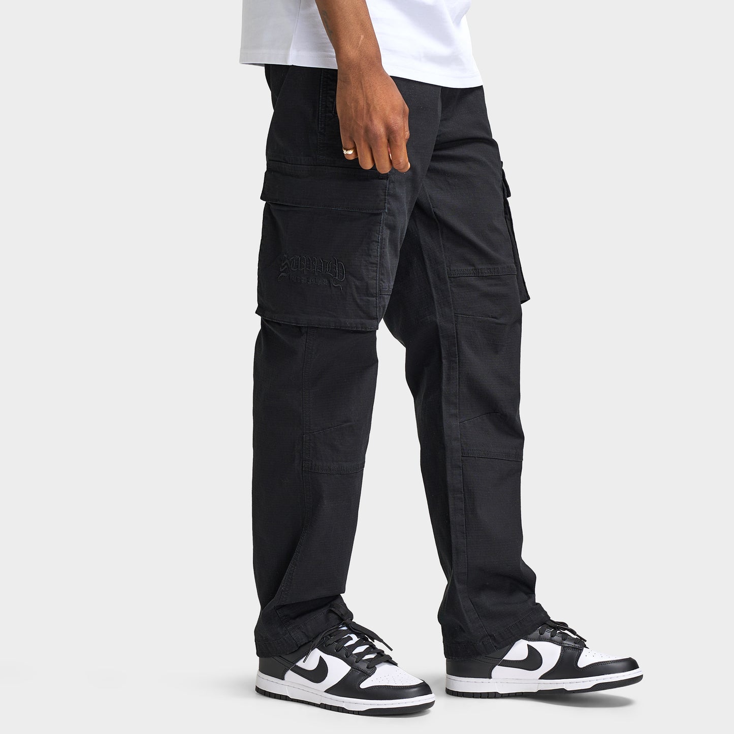 Supply & Demand Pantalon Strap Cargo / Noir