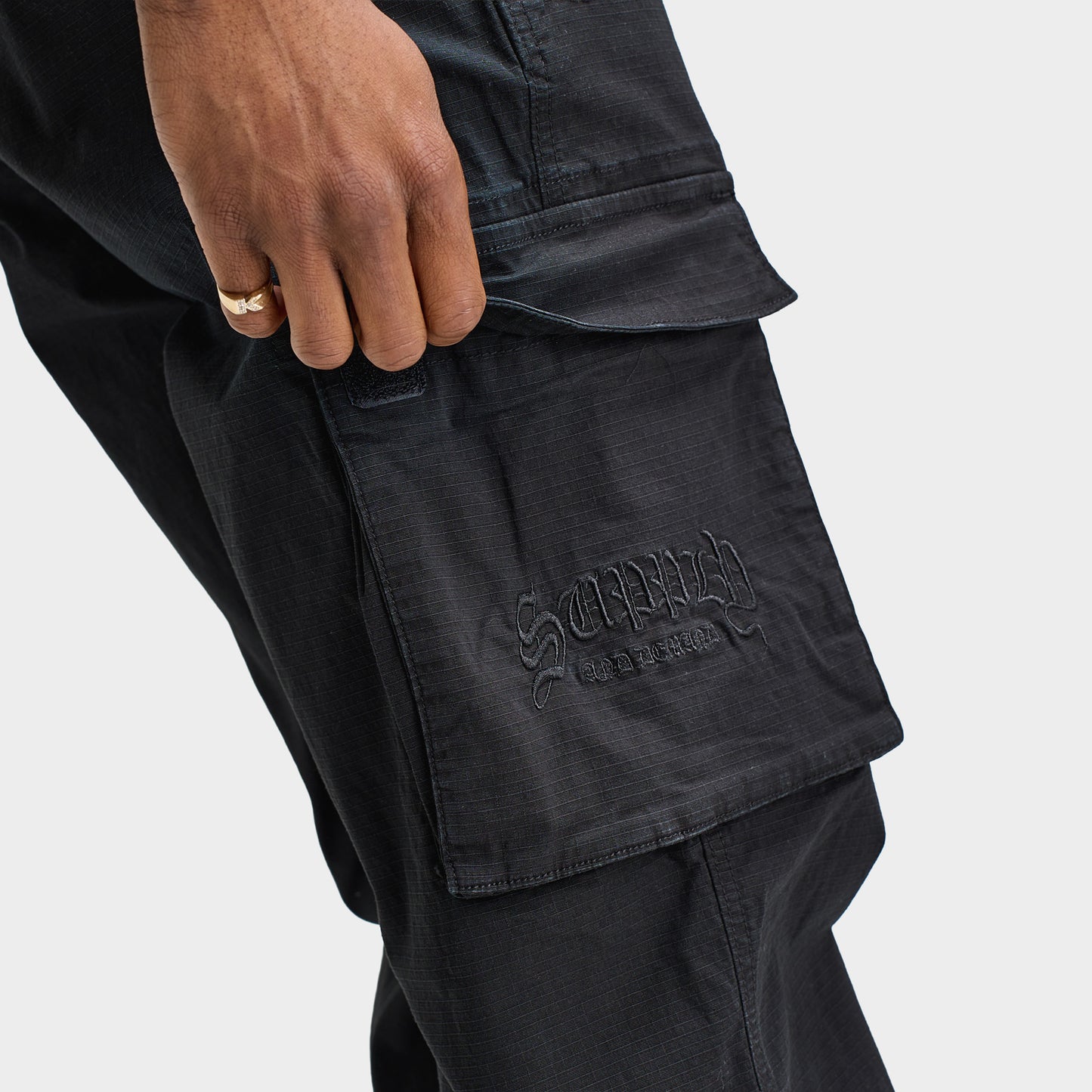 Supply & Demand Pantalon Strap Cargo / Noir