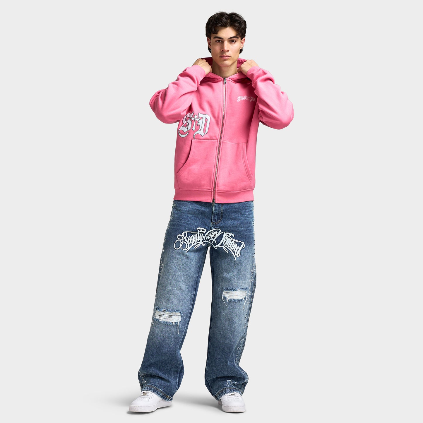 Supply & Demand Cholo Jean / Light Blue Wash Denim