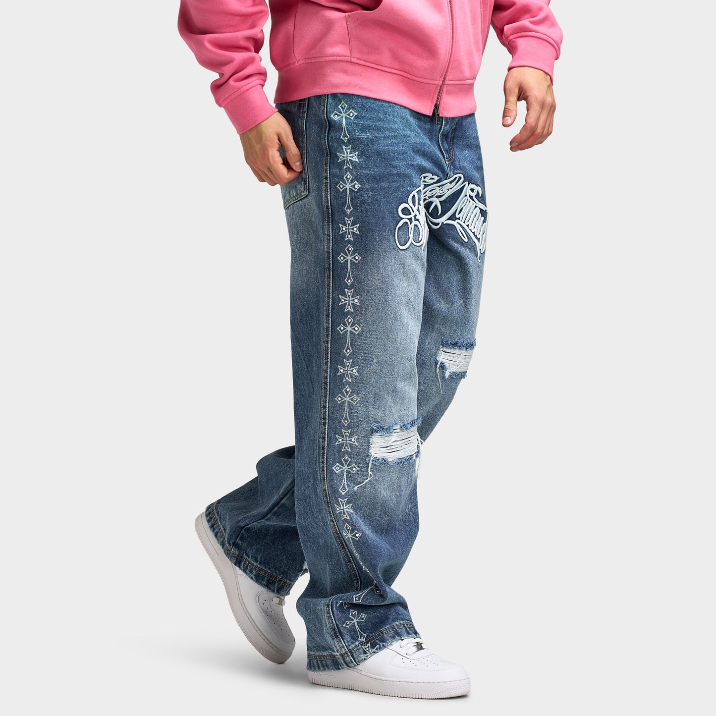 Supply & Demand Cholo Jean / Light Blue Wash Denim
