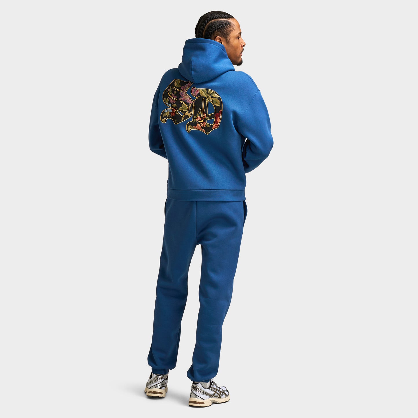 Supply & Demand Floral Hoodie / Dark Denim