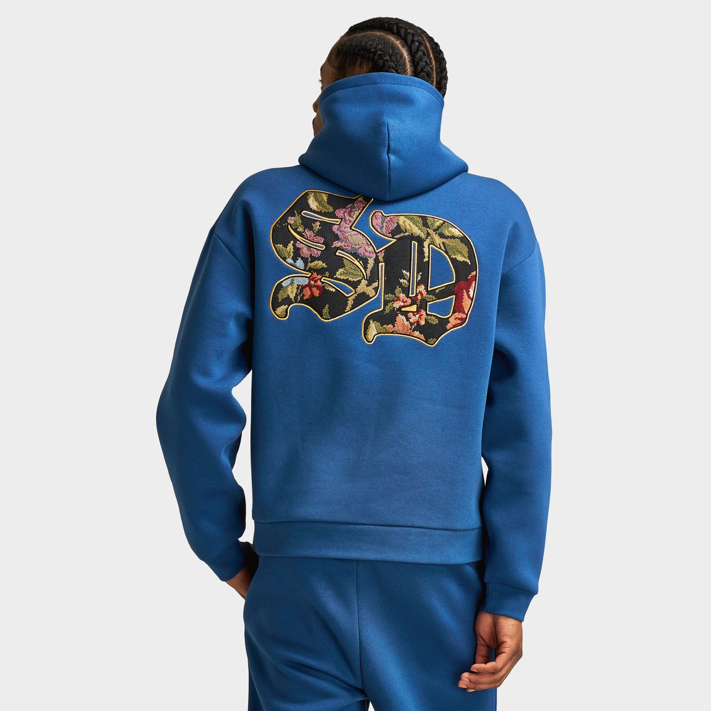 Supply & Demand Floral Hoodie / Dark Denim