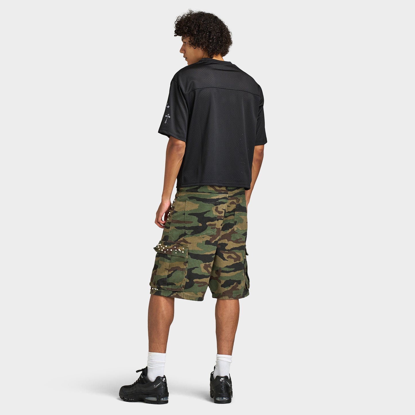 Supply & Demand Royal T-Shirt Mesh / Black