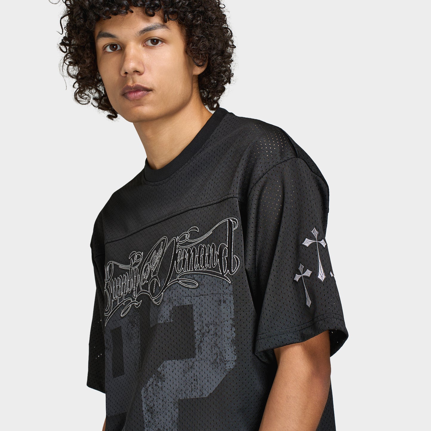 Supply & Demand Royal T-Shirt Mesh / Black