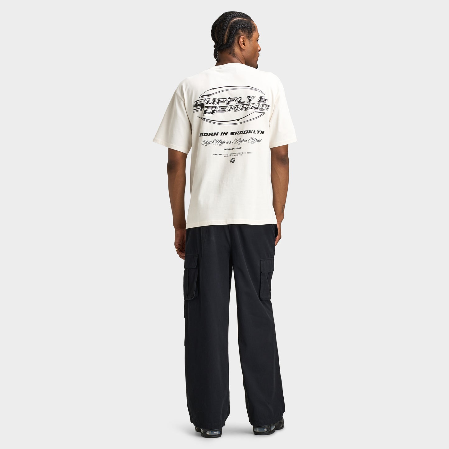 Supply & Demand T-shirt Mirage / Blanc