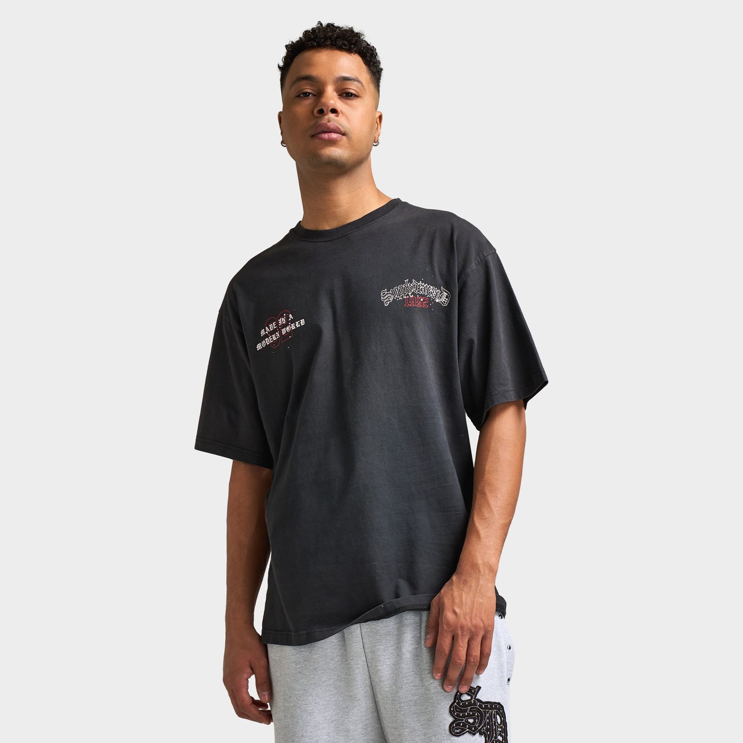 Supply & Demand Farish T-shirt / Noir délavé